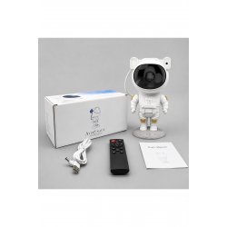 Προβολέας LED Astronaut με τηλεχειριστήριο, Starry Night Light, Timer, Ρυθμιζόμενη προβολή, USB