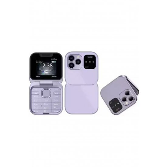 P9 Pro Dual SIM Κινητό με κουμπιά (Αγγλικά, Γαλλικά, Ισπανικά, Πορτογαλικά, Ιταλικά, Ρωσικά, Αραβικά, Εβραϊκά) Μωβ
