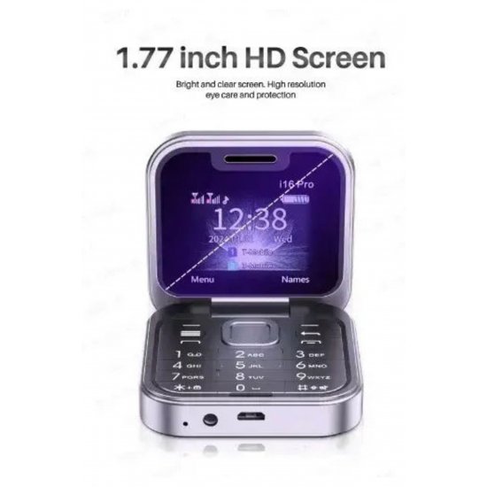 P9 Pro Dual SIM Κινητό με κουμπιά (Αγγλικά, Γαλλικά, Ισπανικά, Πορτογαλικά, Ιταλικά, Ρωσικά, Αραβικά, Εβραϊκά) Μωβ
