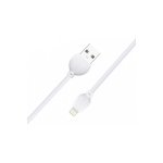 CL-63 USB-A σε καλώδιο Lightning Λευκό 1μ