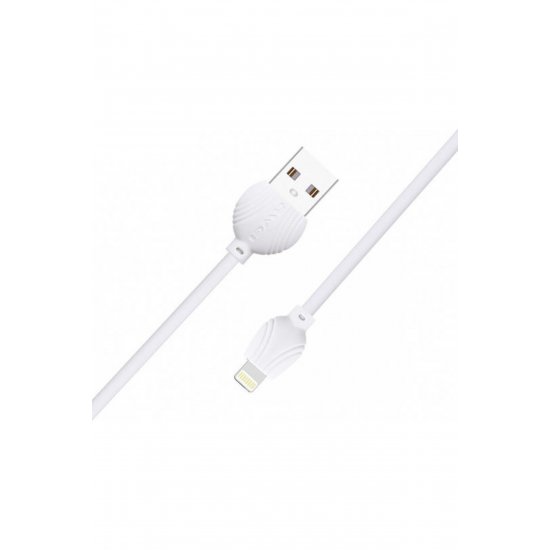 CL-63 USB-A σε καλώδιο Lightning Λευκό 1μ