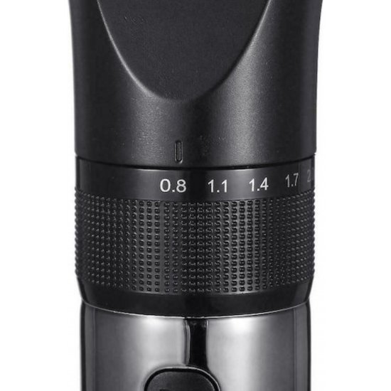 Επαναφορτιζόμενη κουρευτική μηχανή Μαύρη V-049
