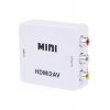 Μετατροπέας Qy-v03 HDMI θηλυκό σε RCA θηλυκό 1 τεμ