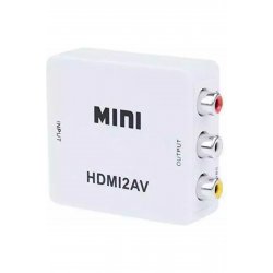 Μετατροπέας Qy-v03 HDMI θηλυκό σε RCA θηλυκό 1 τεμ