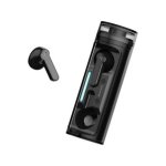 Ακουστικά Bluetooth Handsfree T77 Earbud με Μαύρη θήκη φόρτισης