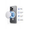 Σύστημα MagSafe Anti Shock + Folie de Sticla Compatibilă cu Apple iPhone 17, Transparenta