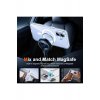 Σύστημα MagSafe Anti Shock + Folie de Sticla Compatibilă cu Apple iPhone 17, Transparenta