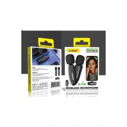 No.m3 Wireless Condenser (Small Diaphragm) Microphone Πέτου, Clip On for Camera