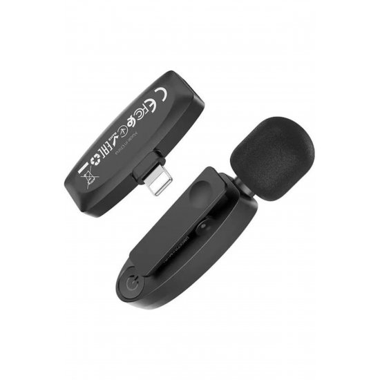 No.m3 Wireless Condenser (Small Diaphragm) Microphone Πέτου, Clip On for Camera