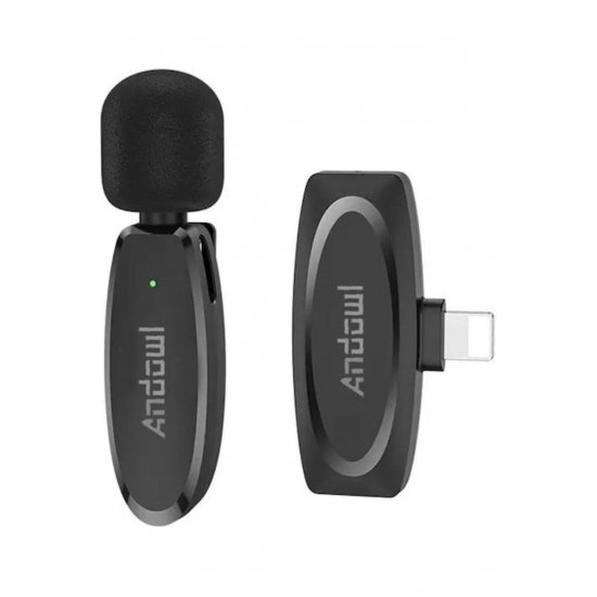 No.m3 Wireless Condenser (Small Diaphragm) Microphone Πέτου, Clip On for Camera
