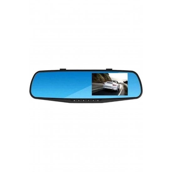 SJ54 1080P Mirror Car DVR Σετ με πίσω κάμερα, οθόνη 4,3