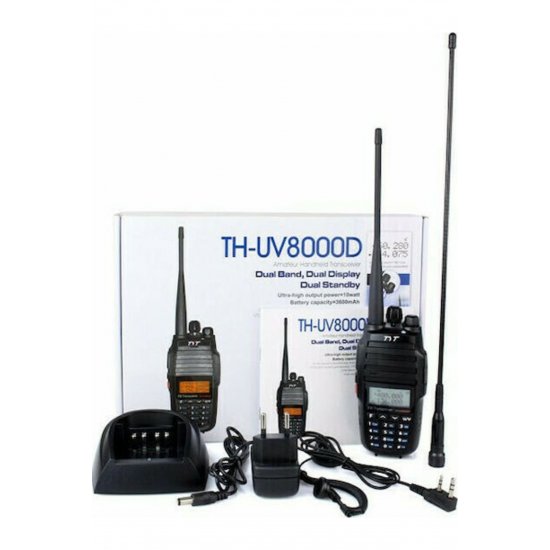 TYT TH-UV8000D Megapack Ασύρματος πομποδέκτης UHF/VHF 10W με μονόχρωμη οθόνη