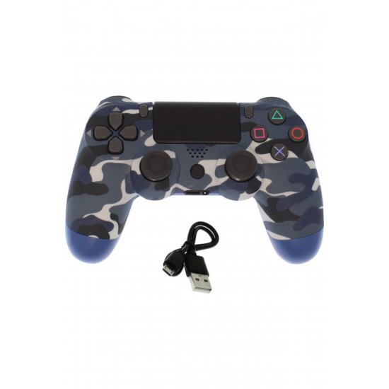 Doubleshock Wireless Gamepad για PS4 Camouflage Blue