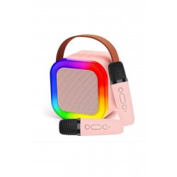 Σετ καραόκε Bluetooth με ηχείο RGB και 2 ασύρματα μικρόφωνα – φορητό, εφέ φωτός, Instant Σετ καραόκε Bluetooth με ηχείο RGB και 2 ασύρματα μικρόφωνα – φορητό, εφέ φωτός, Instant