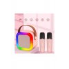 Σετ καραόκε Bluetooth με ηχείο RGB και 2 ασύρματα μικρόφωνα – φορητό, εφέ φωτός, Instant