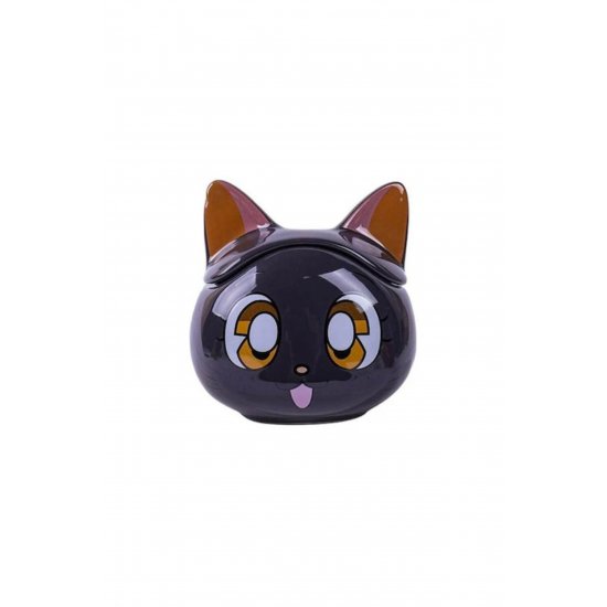 Sailor Moon-luna Κεραμική Κούπα Με Καπάκι Μαύρη 350ml Κωδ: 1771335250
