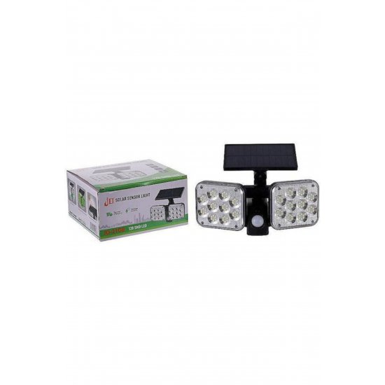 Επιτοίχιο ηλιακό φως 1500lm Cold White 6000K with Motion Sensor IP65 21,5cmx12,5cmcm