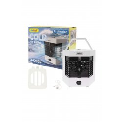 Qc030 Mini Κλιματιστικό USB με Νερό 10W Λευκό