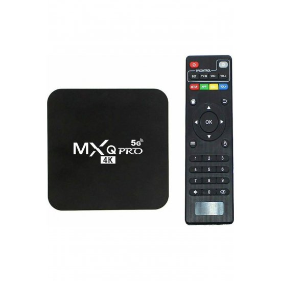TV Box MXQ Pro 5G RK3228A 4K UHD με WiFi USB 2.0 8 GB RAM και 128 GB αποθηκευτικό χώρο με λειτουργικό σύστημα Android 11.1