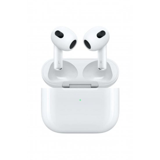 Ασύρματα ακουστικά, συμβατά με IOS, Θήκη ασύρματης φόρτισης, Λευκό
