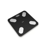 DATASCALE Έξυπνη ζυγαριά Bluetooth, μετρήσεις σώματος, λεπτομερή στατιστικά στοιχεία, θερμίδες, εφαρμογή smartphone, 26x26 cm