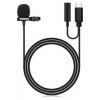 Hands-Free Lavalier Wireless Electret Microphone Πέτου, Clip On Journalistic USB-C