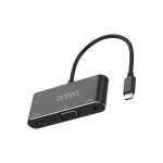 Σταθμός σύνδεσης USB-C με HDMI 4K PD Black (OTN-9573S)