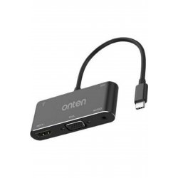 Σταθμός σύνδεσης USB-C με HDMI 4K PD Black (OTN-9573S)