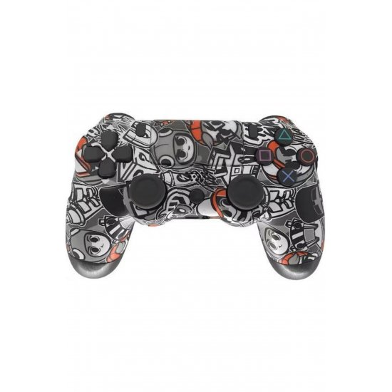 DoubleShock 4 Wireless Gamepad για PS4 Graffiti Grey