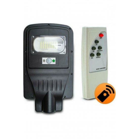 Street Solar Light 30W με αισθητήρα κίνησης και φωτοκύτταρο
