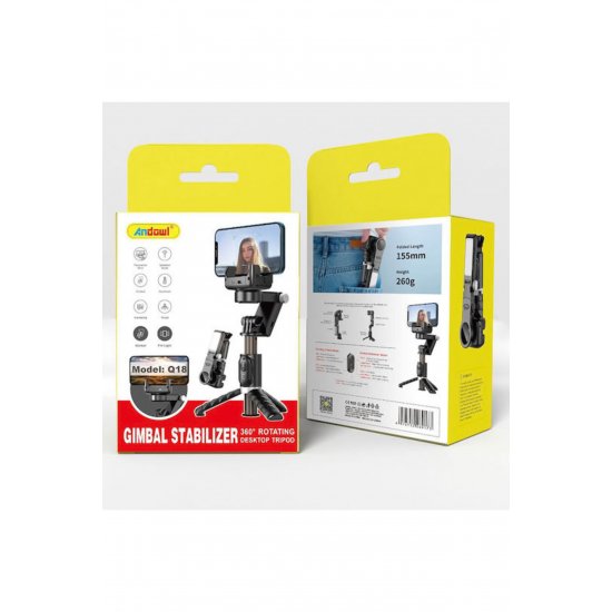Q18 Phone Gimbal Μαύρο