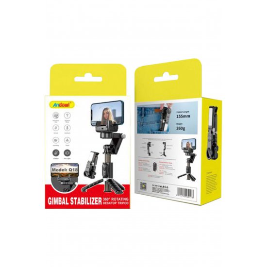 Q18 Phone Gimbal Μαύρο