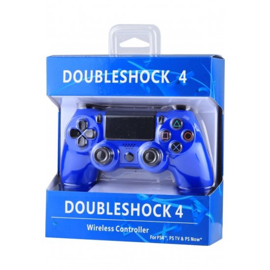 Doubleshock Wireless Gamepad για PS4 Blue