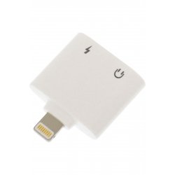 KY-178 Μετατροπέας Lightning αρσενικό σε 3,5mm / Lightning θηλυκό Λευκό 1τμχ