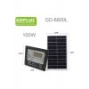 Τοίχου Αδιάβροχο Ηλιακό LED Floodlight 100W με Τηλεχειριστήριο IP67 Κωδικός: 81045GHJ00BK