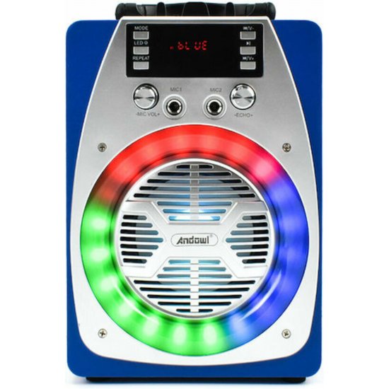 Q-YX606 Μπλε ηχείο Karaoke
