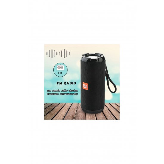 Φορητό ηχείο Bluetooth T&G TG621, Ασύρματο, Bluetooth 5.0, FM, TWS, υποδοχή κάρτας TF, Συμπαγές, Μπλε