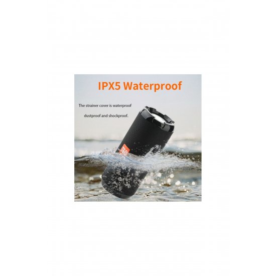 Φορητό ηχείο Bluetooth T&G TG621, Ασύρματο, Bluetooth 5.0, FM, TWS, υποδοχή κάρτας TF, Συμπαγές, Μπλε