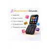 Flip phone, MDSALE@, i16 Pro, Dual SIM, Bluetooth, Μαύρο