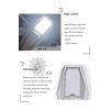 Street Solar Light 200W 2600lm με αισθητήρα κίνησης, φωτοκύτταρο και τηλεχειριστήριο IP67