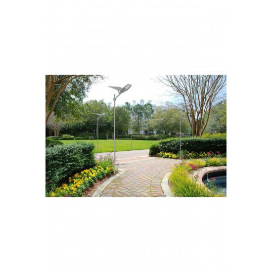 Street Solar Light 200W 2600lm με αισθητήρα κίνησης, φωτοκύτταρο και τηλεχειριστήριο IP67