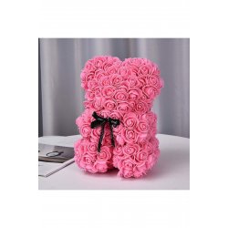 Rose Soap Bear, Ροζ, 25 εκ