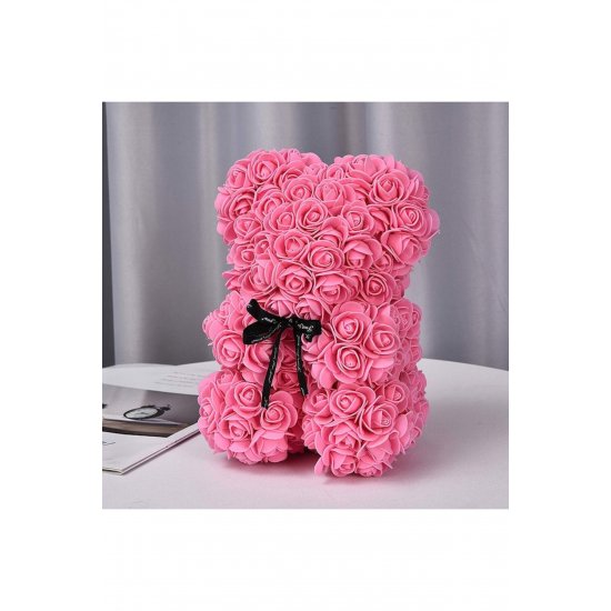 Rose Soap Bear, Ροζ, 25 εκ