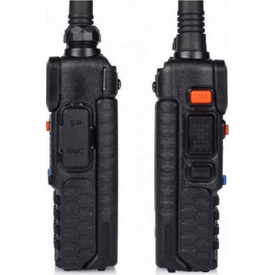 Ασύρματος πομποδέκτης UV-5R (8W) UHF/VHF 8W με μονόχρωμη οθόνη