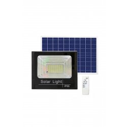 Προβολέας LED με ηλιακό, τηλεχειριστήριο, 500W