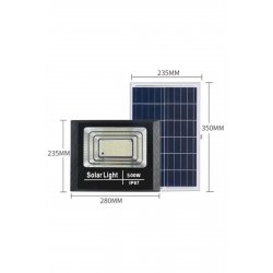 Προβολέας LED με ηλιακό, τηλεχειριστήριο, 500W Προβολέας LED με ηλιακό, τηλεχειριστήριο, 500W