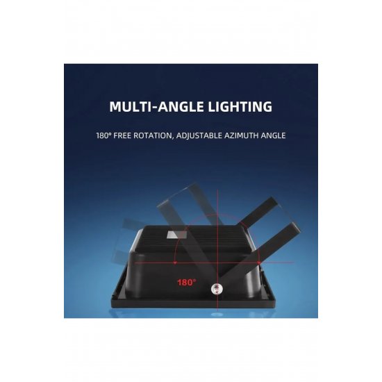 Σετ 2x Solar LED Projector 50W, Αντίσταση IP65, Τηλεχειριστήριο, 12h Αυτονομία, Αυτόνομη Λειτουργία
