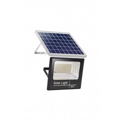Προβολέας LED, 100W, 220 LED, αδιάβροχος, με ηλιακή φόρτιση + τηλεχειριστήριο