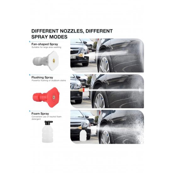 Πιστόλι MDS High Pressure Car Wash Water, 2000W 90BAR Φορητό