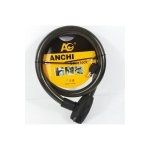 Κλειδαριά με καλώδιο Anchi Bicycle με Μαύρο κλειδί